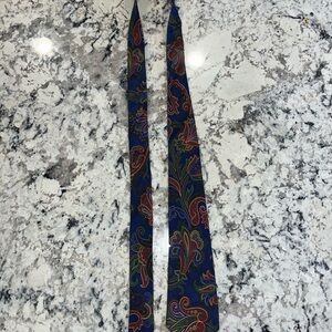 Colorful Paisley Silk Tie